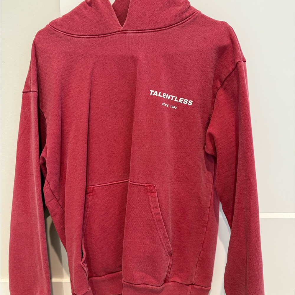 TALENTLESS Women's Burgundy Hoodie